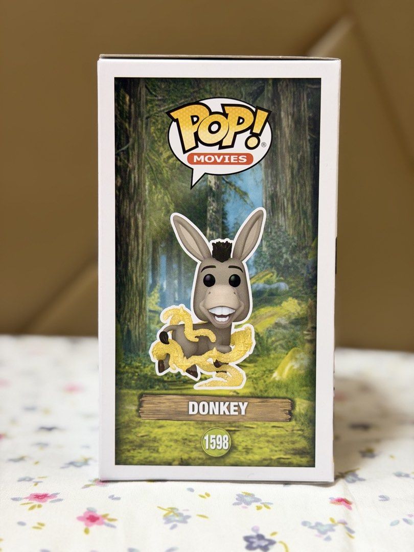Shrek - Donkey #1598 Funko Pop (Category: Designer & Blind Box Toys) located in Las Pinas. Submitted by milkydeclutter (Listing ID 1458049593, Image 2). Description: BRAND NEW 10/10 condition. Never displayed. NOOB..