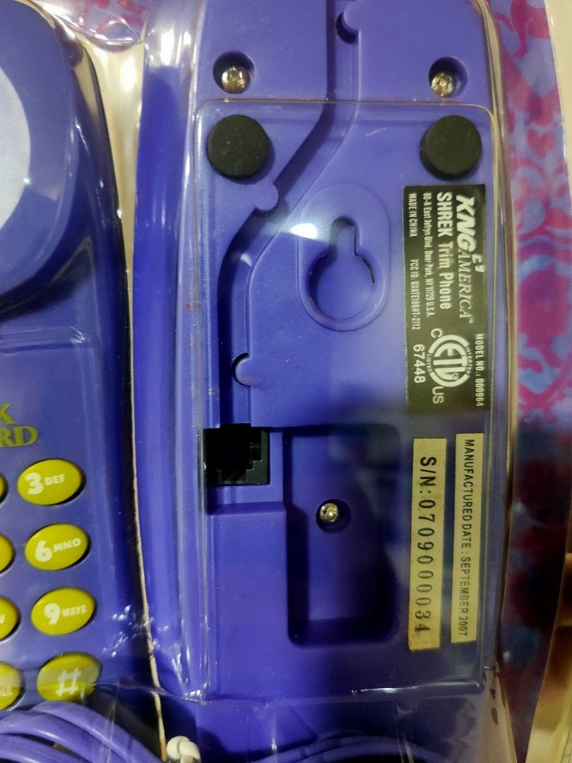 Shrek Wired Telephone (Category: Looking For) located in Manila. Submitted by jhs31 (Listing ID 1457969648, Image 2). Description: - Authentic Shrek's Telephone - Brand new / sealed - Still in its original packaging Pm for more details Shipping Nationwide and lalamove Loc. Tondo Manila .