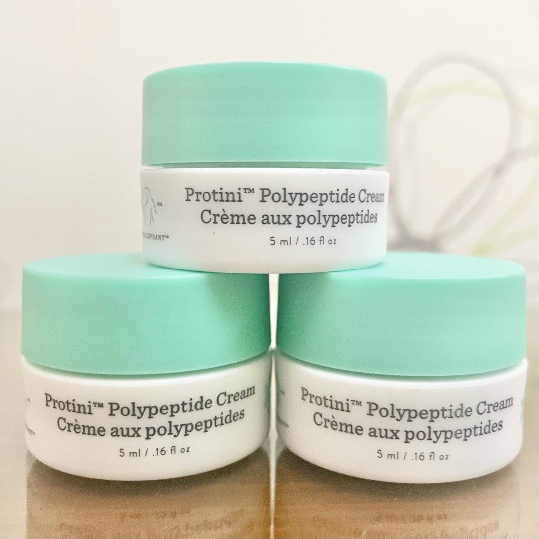 Sold per pc new Drunk Elephant Protini Polypeptide Cream (Category: Face Care) located in Pasig City. Submitted by deluxuryshop (Listing ID 1458090710, Image 1). Description: - brand new and authentic sold per pc - Experience smoother, more hydrated skin..