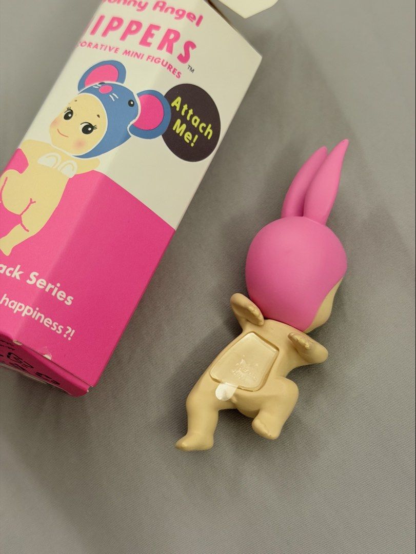 Sonny Angel Hippers Looking Back Series Pink Rabbit (Category: Designer & Blind Box Toys) located in Paranaque City. Submitted by ivvyyxx (Listing ID 1458044836, Image 2). Description: bnew, never used adhesive still intact.