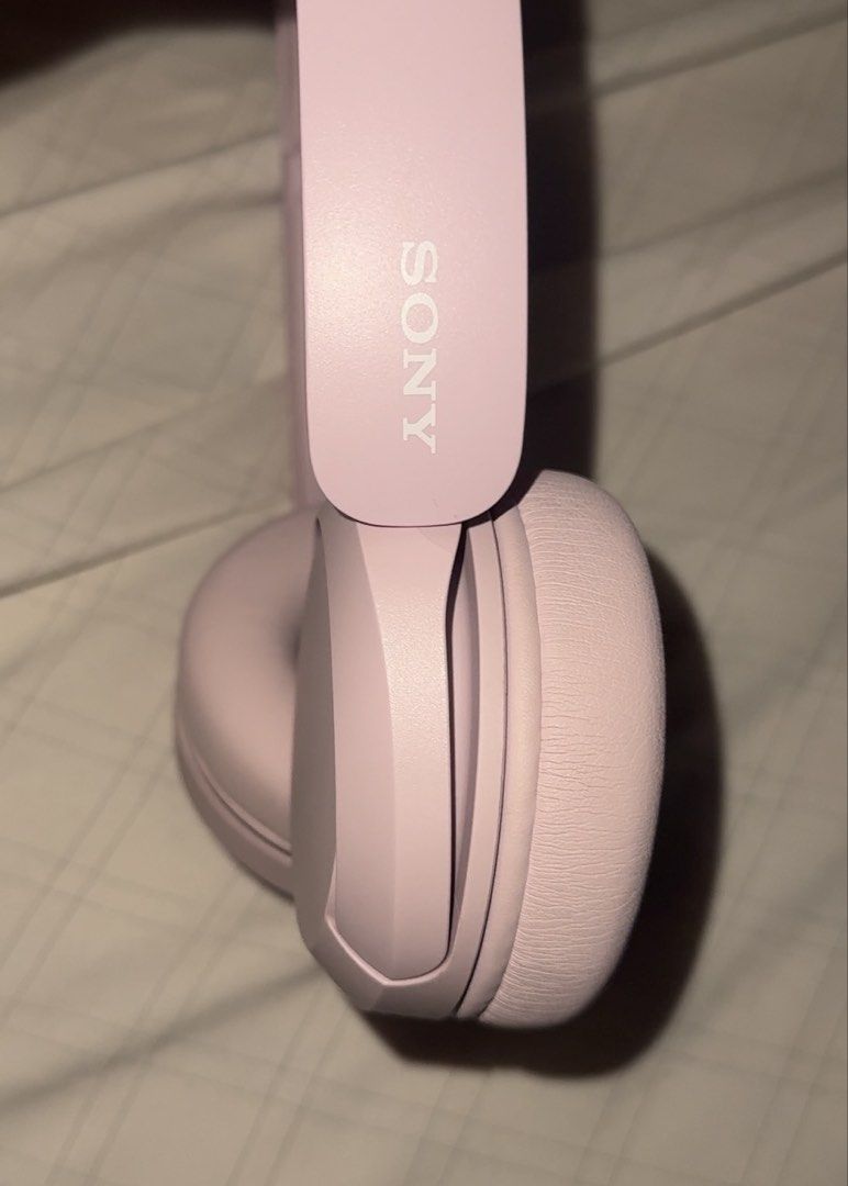 Sony Pink WH-CH520 Wireless Bluetooth Headphones (Category: Headphones & Headsets) located in Cebu City. Submitted by declutthrifts (Listing ID 1457932756, Image 3). Description: - Pink Sony Over-Ear Headphones - Comfortable Earcups for extended wear - Ideal for Music and Podcasts.