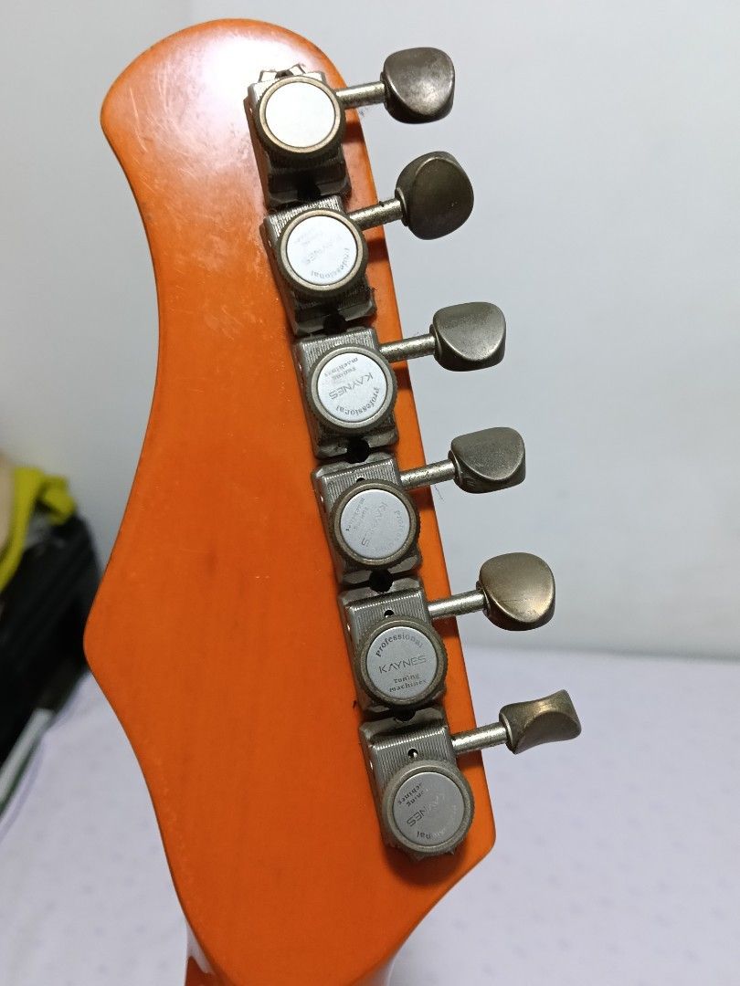 Stagg Stratocaster (Category: Musical Instruments) located in Caloocan City. Submitted by yoivenn (Listing ID 1458079287, Image 3). Description: Stagg strat Maple Fretboard lacquered price negotiable :)) locking tuners, comes with free joyo amp relicd medyo gotoh pickups, and bridge Commonwealth Loc, can meetup in lrt or mrt stations.