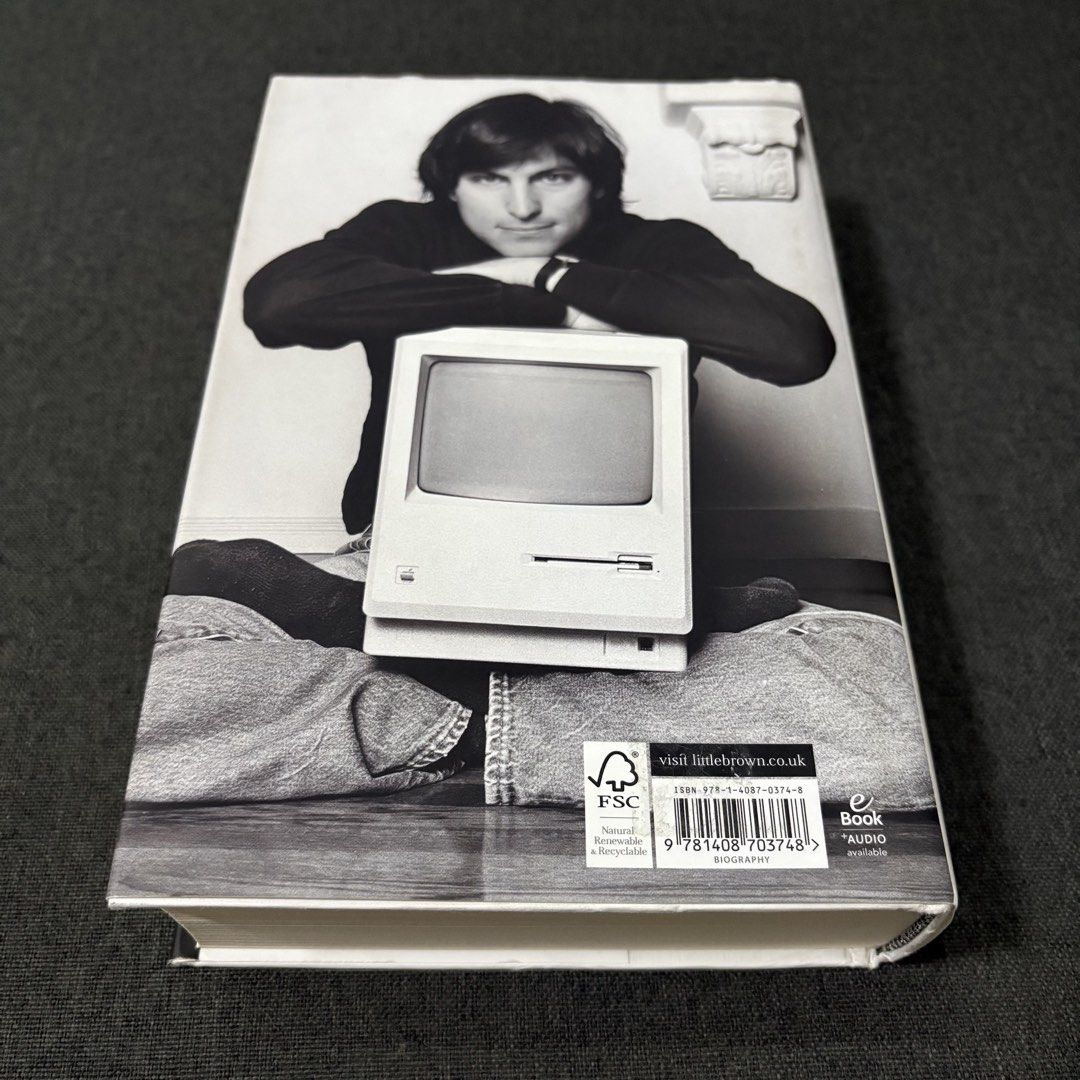 Steve Jobs by Walter Isaacson (Category: Storybooks) located in Imus. Submitted by declutter201 (Listing ID 1458089968, Image 2). Description: Price: P300 Prio payo Location: Imus, Cavite MOP: BDO, Gcash, Maya, GoTyme MOD: GGX, J&T, SDD RFS: Decluttering You can message me for more details.