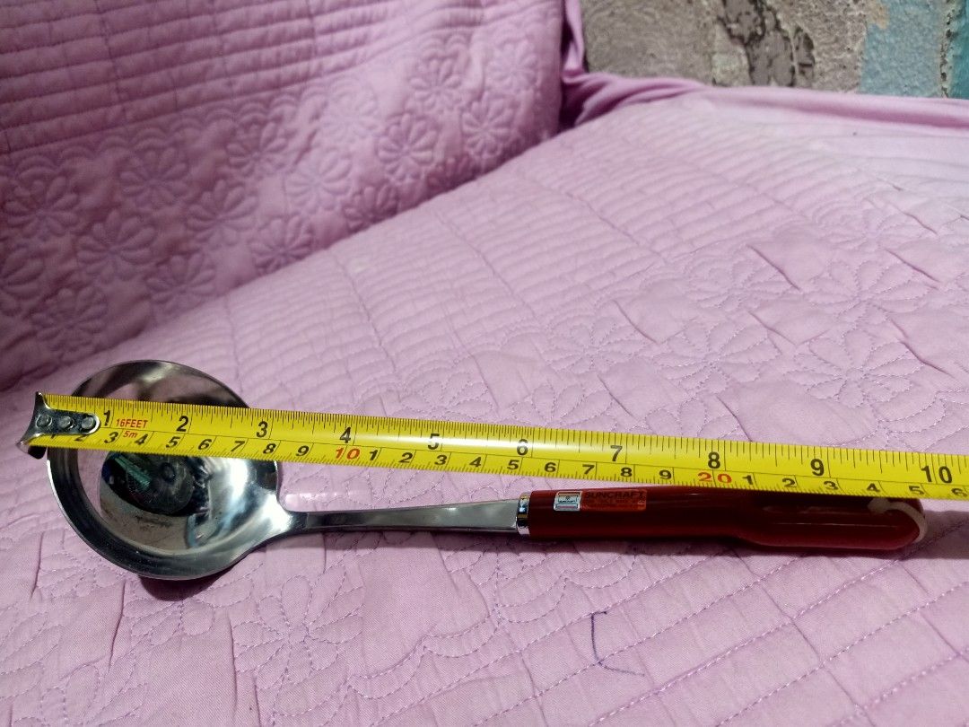 Suncraft ladle (Category: Cookware & Accessories) located in Pasig City. Submitted by urdal01 (Listing ID 1458036387, Image 3). Description: suncraft ladle made in japan goodcondition.