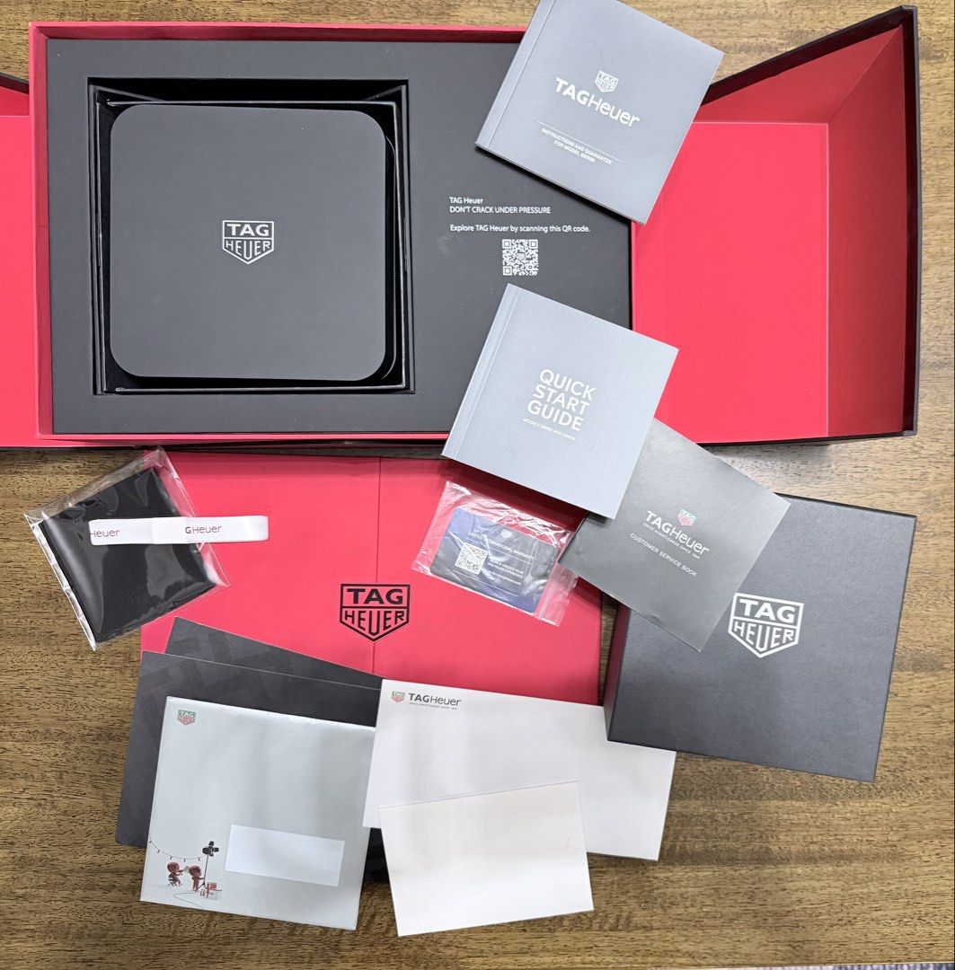 Tag Heuer Connected Calibre E4 (Category: Luxury Watches) located in Quezon City. Submitted by christineboller (Listing ID 1458002392, Image 2). Description: Tag Heuer Connected Calibre E4 - 42mm Digital Black Dial Stainless Steel Model SBR8010.BA0617 Brushed and Polished Stainless Steel case with Stainless Steel Bracelet watch band. Fixed Ceramic bezel. Digital AMOLED Display on a Black dial. Swiss Electro-Mechanical. Digital movement. Powered b