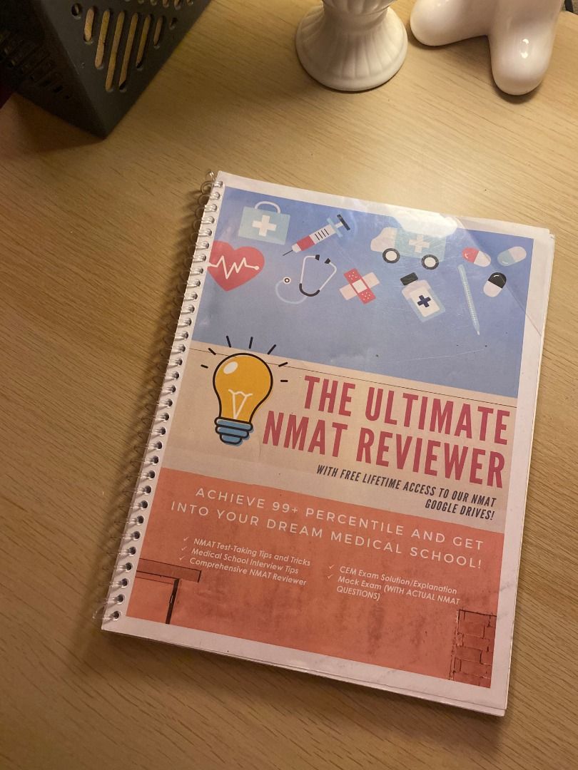 The Ultimate NMAT Reviewer (Category: Textbooks) located in Paranaque City. Submitted by abwigail (Listing ID 1458034071, Image 1). Description: Lightly used. With very few writings and highlights.