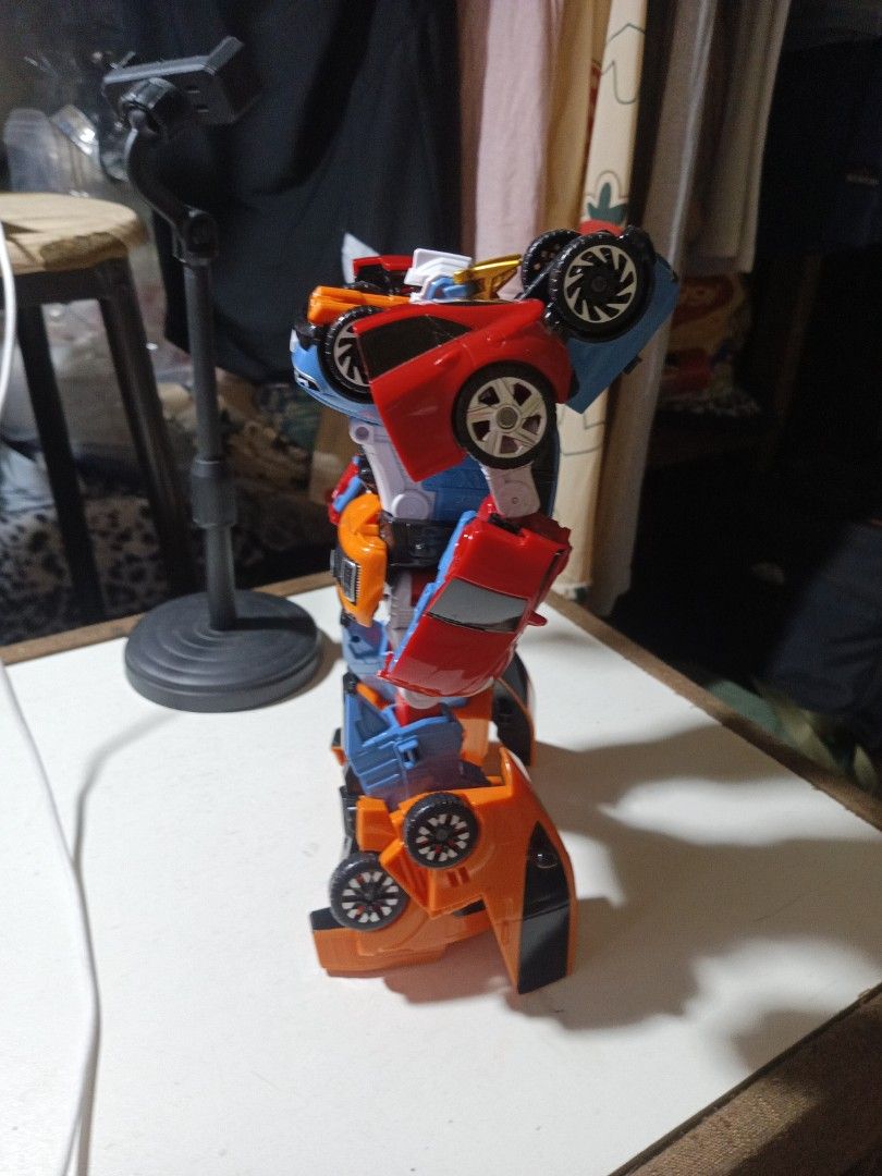Tritan Tobot Transformers toy (Category: Action & Battle Toys) located in Tanza. Submitted by --unicorn-- (Listing ID 1458030352, Image 3). Description: Tobot Tritan Toy -2nd hand condition expect usage -transformable -No Missing Parts -Near Mint Condition -No Dents/Scratches -As Is -WYSIWYG!.