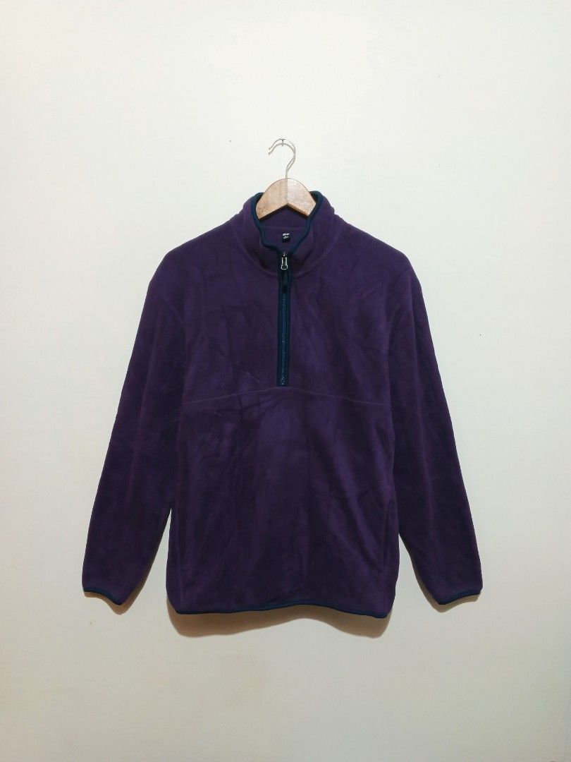 Uniqlo Quarter Zip Fleece (Category: Activewear) located in Baguio. Submitted by jacksonthriflab (Listing ID 1458024728, Image 1). Description: Uniqlo Quarter Zip Fleece ‎Excellent Condition ‎Large | W: 23 | L: 28 ‎No issue ✅.