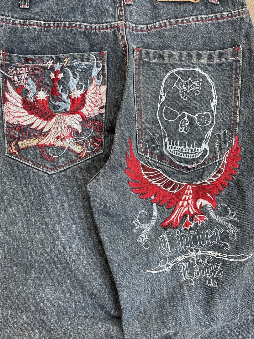 VINTAGE ARTFUL DODGER SKULL (Category: Jeans) located in Roxas City. Submitted by patch_archive (Listing ID 1458010181, Image 3). Description: 🚨VINTAGE ARTFUL DODGER SKULL🚨 🏷️ PRICE : 3800 PHP +SF 📏 ACTUAL DIMENSION USING INCHES 👖 WAIST : 32 👖 LENGTH : 46 👖 THIGH :13 👖 HEM : 10 👖 FLAWS : FLAWS AT THE PIC * MESSAGE ME IF YOU HAVE ANY OTHER QUESTION ABOUT SIZING . 🚚 Local shipping fee ( 70-85 Php) ✈️ International Shipping fee cost “DM” �