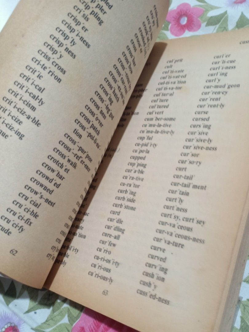 Webster's Pocket Spelling Dictionary (New Revised Edition) (Category: Textbooks) located in Manila. Submitted by aquino_240 (Listing ID 1457995747, Image 2). Description: negotiable yellow stains sa gilid gilid $4.95 orig price.