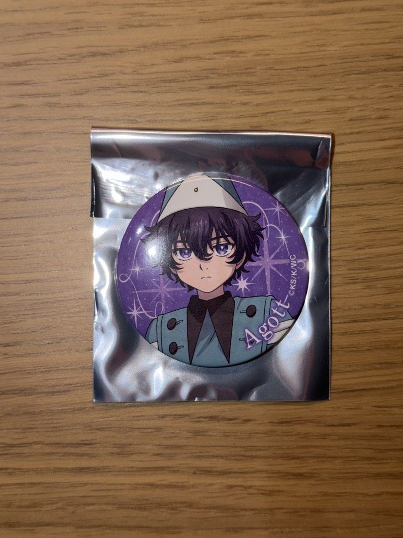 Witch Hat Atelier Trading Tin Badge (Category: Character Goods) located in Quezon City. Submitted by reca.collects (Listing ID 1458070688, Image 3). Description: Official Witch Hat Atelier Merchandise Available Characters: Richeh, Tetia, Agott, Coco Dimensions: 56mm Can Badge Origin: Japan Release Date: 2026 Condition: - Brand New - Never used - Opened once only for photos - Will ship with the original packaging Prices: - P250 each tin badge - P4