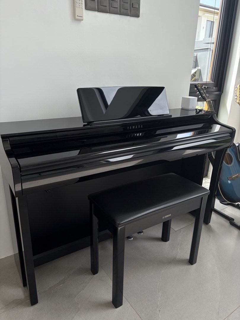 Yamaha Digital Piano Model CLP-825PE (Category: Musical Instruments) located in Calamba. Submitted by sagemom (Listing ID 1457913383, Image 3). Description: Selling our well loved home appliances, furnitures etc. because we are moving to another country. All items are well loved and cared.🥹🤍.