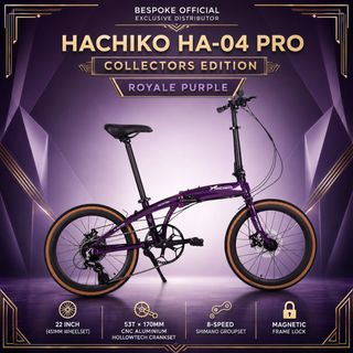 HACHIKO FOLDABLE BICYCLES - OFFICIAL SOLE DISTRIBUTOR IN SG Collection item 3