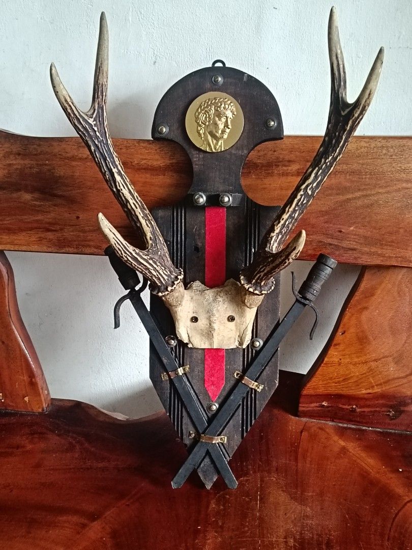 21" SUNGAY Wall Hanging Display (Category: Wall Decor) located in Imus. Submitted by ABrielleC (Listing ID 1458129788, Image 2). Description: Video Link https://youtube.com/shorts/BWGteyrtE_A?si=I2UIcdAS-vFNucLV Authentic na Sungay Wood Frame and Cast Iron Sword Total Height-21in Length-12in Weight-1.5kg Japan Surplus Item First to pay Loc Imus Cavite.