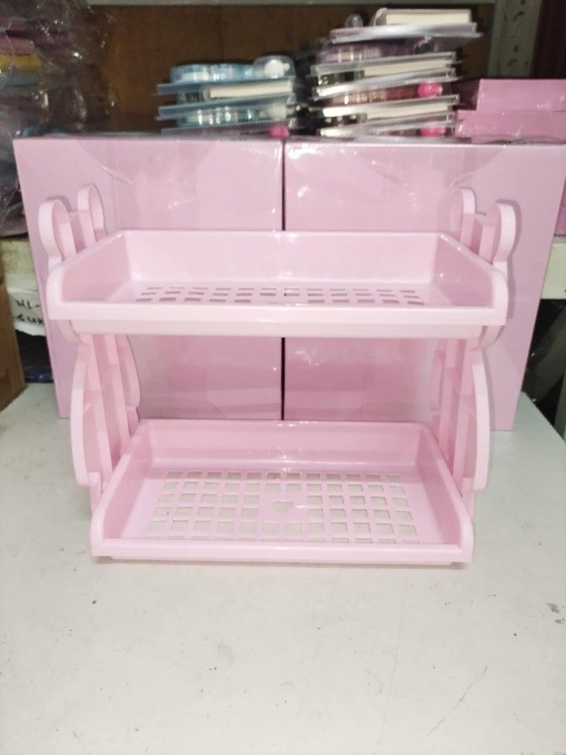 2 layer organizer (Category: Storage Boxes & Baskets) located in Quezon City. Submitted by cutiegoodiefinds (Listing ID 1458256171, Image 3). Description: 250.00 2 layer multipurpose shelf organizer Available 2pcs my melody 2pcs kuromi 2pcs cinamoroll.