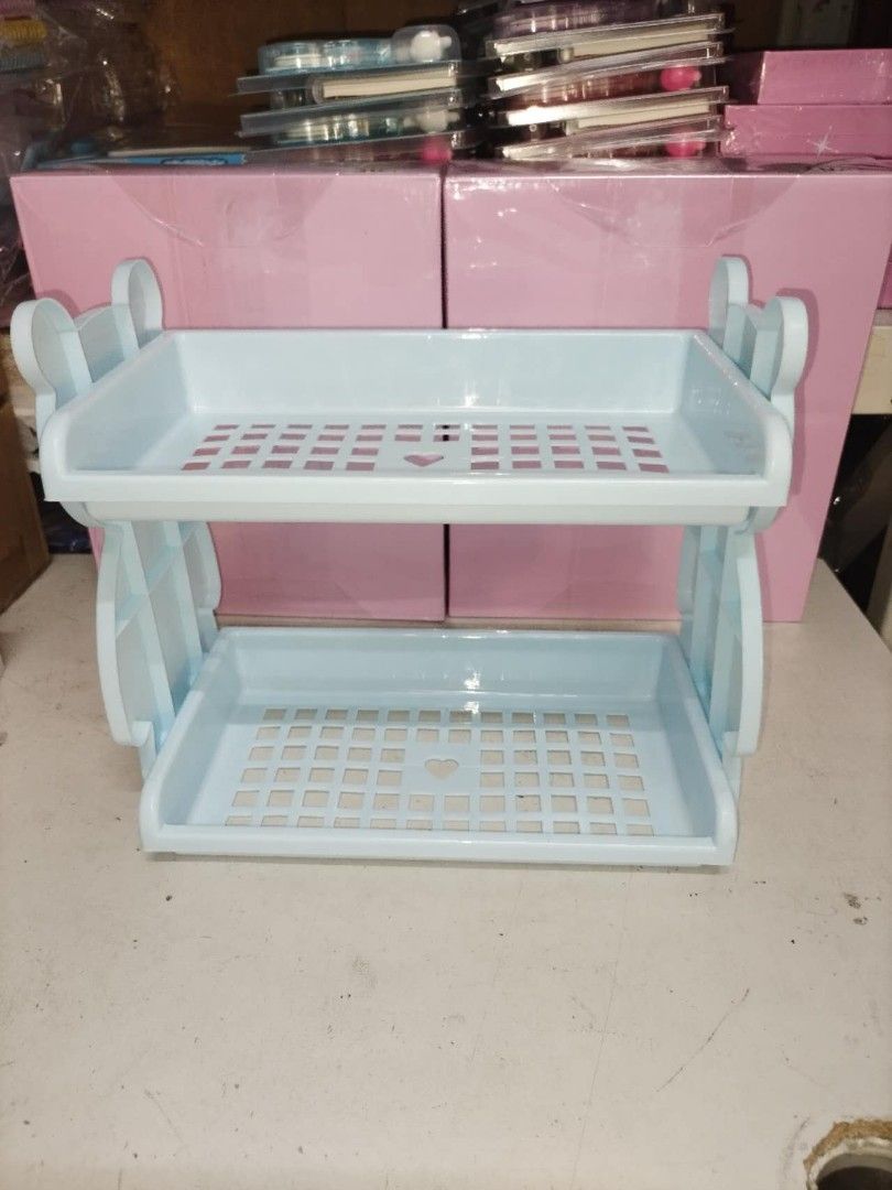 2 layer organizer (Category: Storage Boxes & Baskets) located in Quezon City. Submitted by cutiegoodiefinds (Listing ID 1458256171, Image 2). Description: 250.00 2 layer multipurpose shelf organizer Available 2pcs my melody 2pcs kuromi 2pcs cinamoroll.