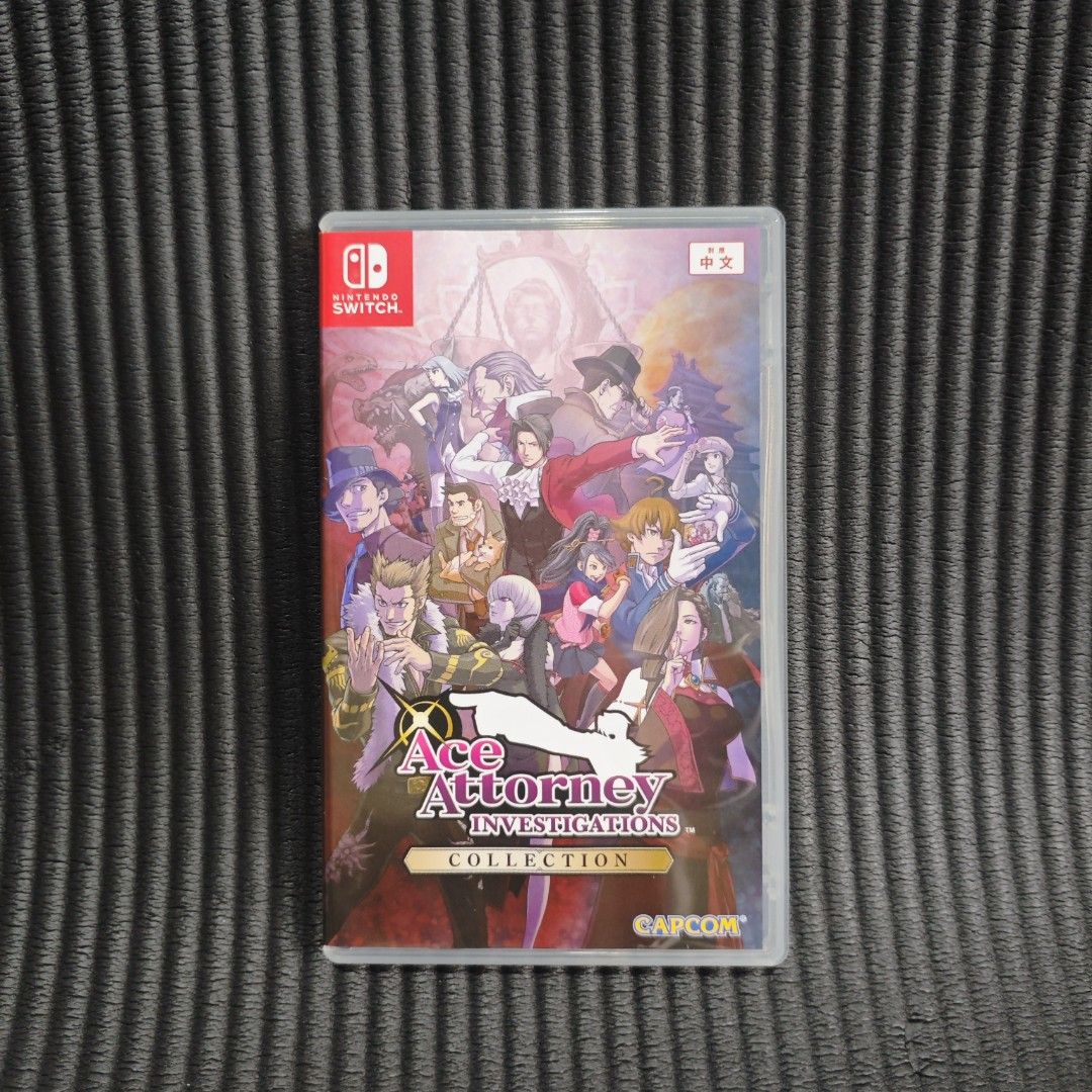 Ace Attorney Investigations Collection Switch Game (Category: Nintendo) located in Quezon City. Submitted by shopme_gadget30 (Listing ID 1458139732, Image 1). Description: kindly read the details first for sale fixed price mint Condition tested and working with case and game card compatible to Nintendo switch below srp jpn region with English Shoopppppeee —,✅ can check out pm for the linnnkkk (If shoopppee check out, price is higher because of sh
