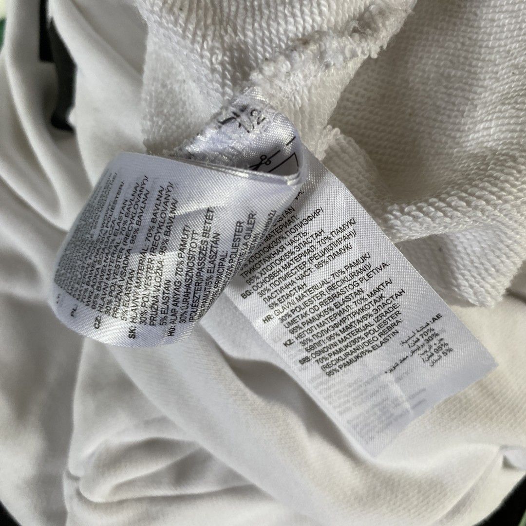 Adidas Cropped Long Sleeve Sweatshirt White (Category: Longsleeves) located in Roxas City. Submitted by xyddvs (Listing ID 1458149896, Image 3). Description: W-17 L-19.