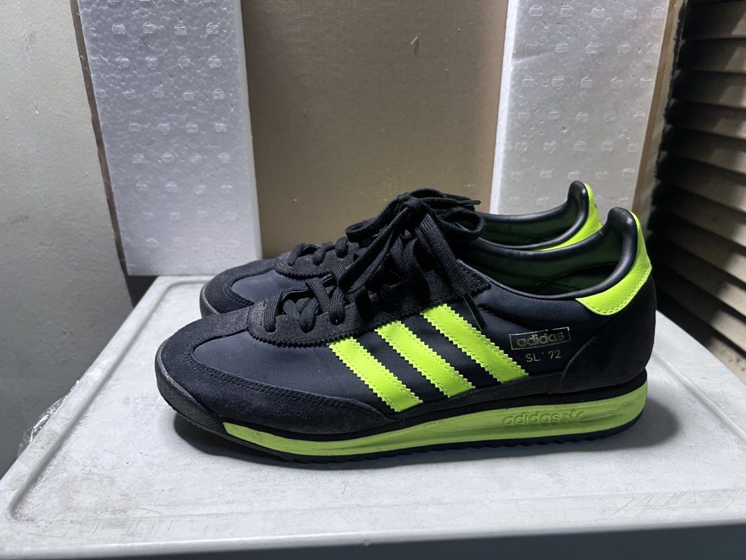 Adidas SL72 (Category: Sneakers) located in Manila. Submitted by rai.rai2 (Listing ID 1458165134, Image 1). Description: Almost New with box mens 9.5us rfs decluttering.