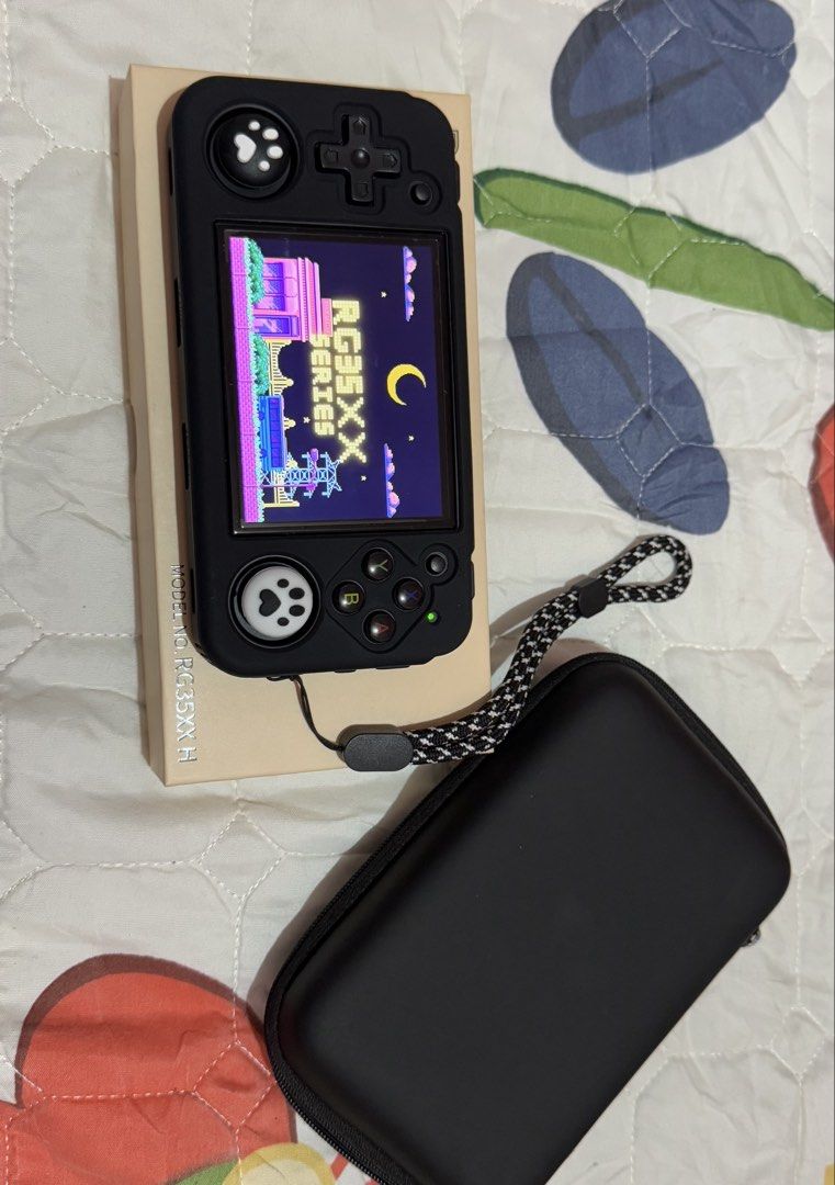 Anbernic 35XX H 128gb (Category: Others) located in Manila. Submitted by turtle_hawk (Listing ID 1458297183, Image 1). Description: - Anbernic 35XX H 128gb handheld gaming console - Comes with a free protective case and cover - Meetup locations: SM North Edsa, Trinoma, Robinsons Imus, The Podium, SM Megamall.