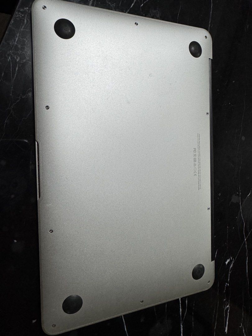 Apple MacBook Air Laptop (Category: Laptops & Notebooks) located in Makati City. Submitted by hotstuff00 (Listing ID 1458217175, Image 1). Description: - Reliable MacBook Air for everyday tasks - Clean and functional keyboard - Minor exterior wear, consistent with normal use - Ideal for students or portable computing needs - Charger included.