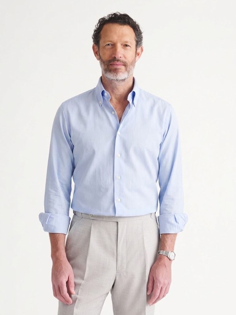 Ascot Chang Thomas Mason BD Shirt M (Category: Formal Shirts) located in Antipolo. Submitted by bentakahitanoano (Listing ID 1458168924, Image 1). Description: Premium light blue dress shirt from Ascot Chang, constructed using world-renowned shirting fabric from the historic English mill Thomas Mason. Still in good condition Best fit medium Pit to pit 20.5 Length 28 In 2019, Ascot Chang celebrated its heritage and partnerships with iconic mills l