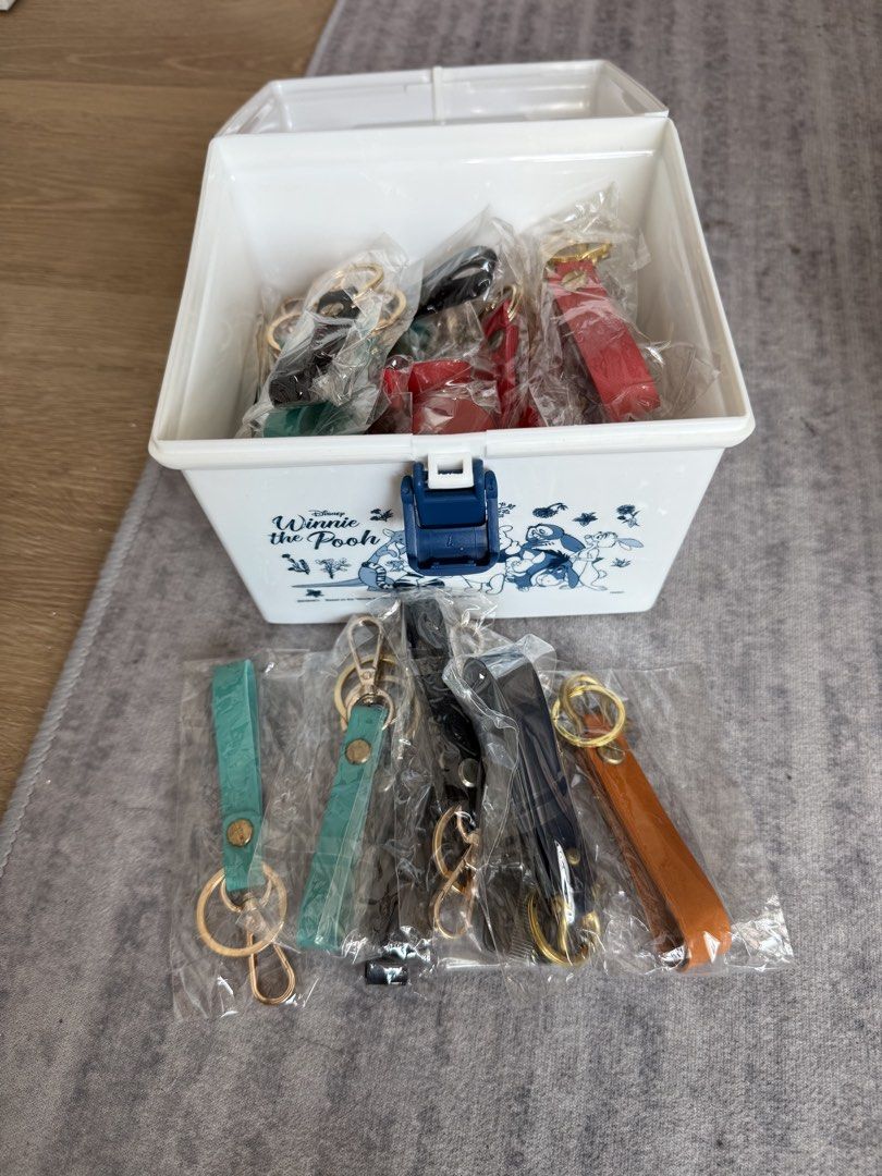 Assorted Key chains (Category: Accessory holder, box & organizers) located in Singapore. Submitted by runway1234 (Listing ID 1458154611, Image 1). Description: Exchange 2x baby wipes.