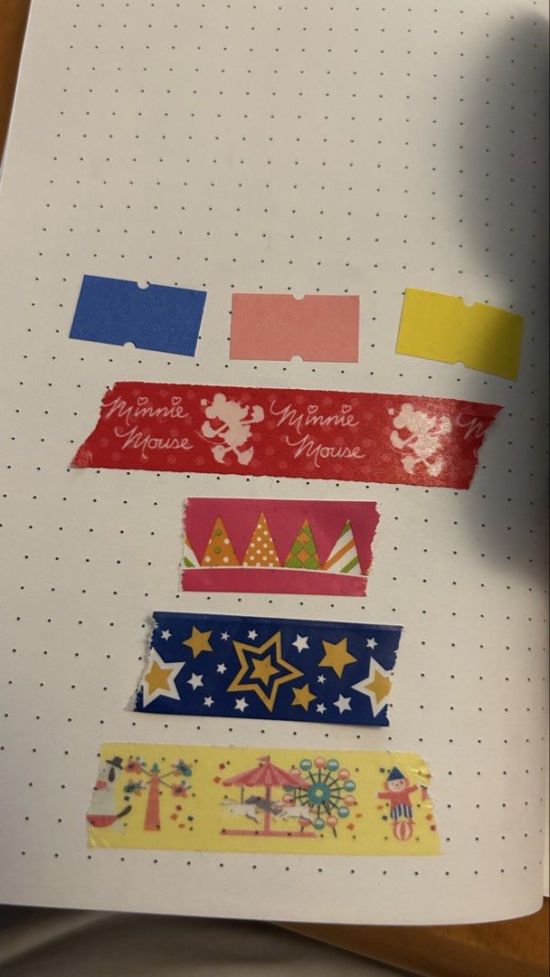 Assorted star Washi Tapes & Gingham packing tape (Category: Craft Supplies & Tools) located in Paranaque City. Submitted by potatocart (Listing ID 1458160083, Image 2). Description: Condition: Some rolls are still sealed, others have been used a little.