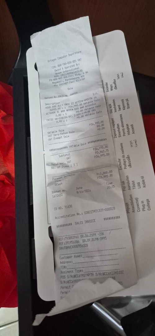 ASUS ROG Ally XBOX Edition Handheld Gaming Console (Category: Others) located in Pasig City. Submitted by ememdille88834 (Listing ID 1458184515, Image 3). Description: can swap to ps5 slim steam deck oled 512gb.