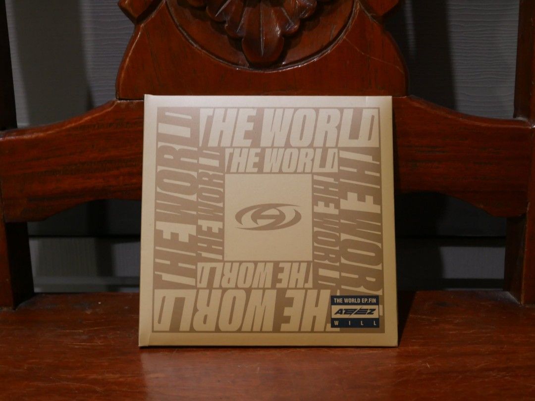 ATEEZ THE WORLD ep.fin (Category: CDs & DVDs) located in Quezon City. Submitted by buniebuns (Listing ID 1458193668, Image 2). Description: like newww. lalamove/lbc/jnt + sf.