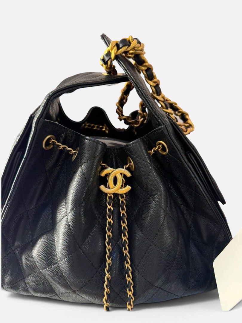 Authentic Chanel (Category: Luxury Bags & Wallets) located in Manila. Submitted by chloe_luxuries (Listing ID 1458136978, Image 1). Description: Guaranteed Original Chanel 25 mini caviar in gold hardware Still in excellent condition Comes with complete inclusion Pm for those interested .