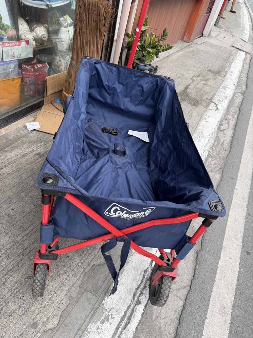 Authentic Coleman Wagon (Category: Hiking & Camping) located in Paranaque City. Submitted by edszz (Listing ID 1458117089, Image 2). Description: Authentic Coleman Wagon Good condition.