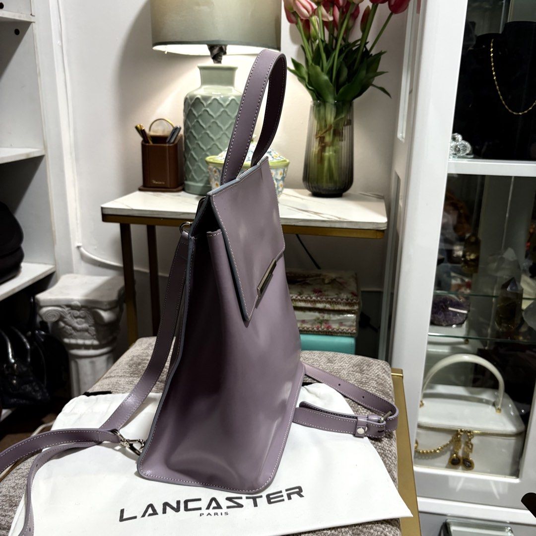Authentic Lancaster Pastel color Bagpack Shoulder Bag (Category: Backpacks) located in Binangonan. Submitted by makoleksyon (Listing ID 1458253927, Image 2). Description: Excellent condition Like new No flaws Dust bag not included Size: H-11 x W-11 x D-5 inches Bought in Japan 💯% Authentic Money back guarantee .