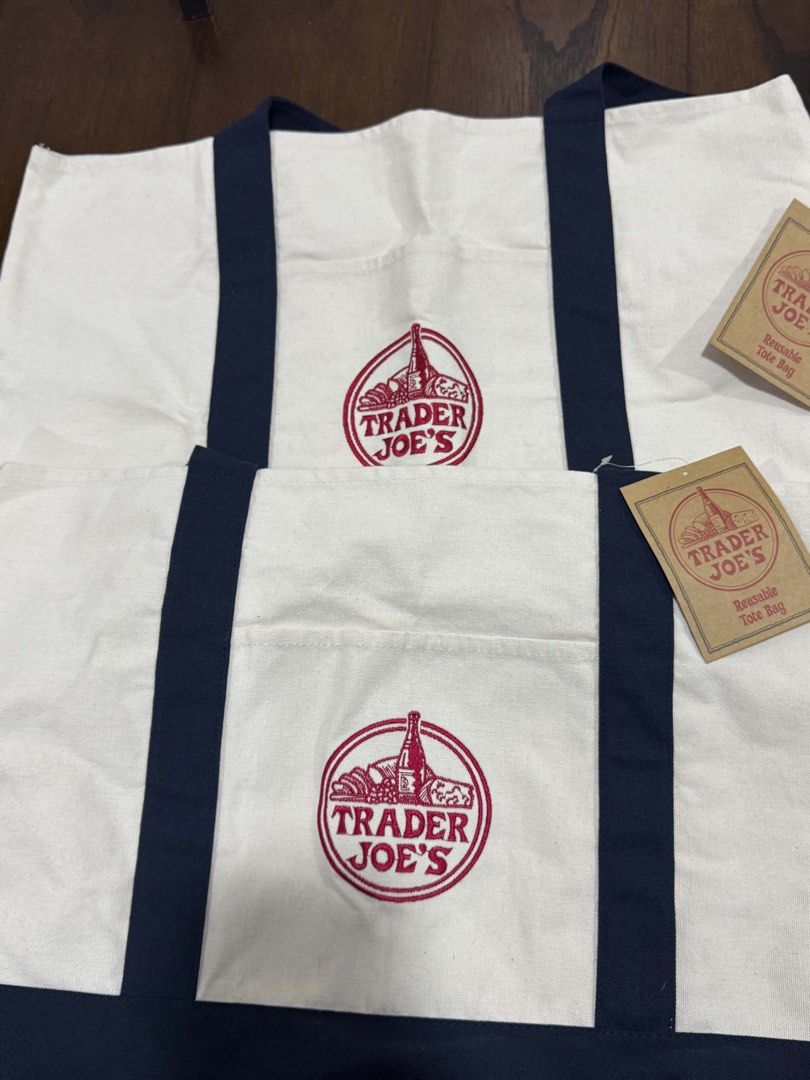 Authentic Trader Joe Tote Bag (Category: Tote Bags) located in Calamba. Submitted by mint.breakfast (Listing ID 1458250875, Image 1). Description: - fresh frm the us - with tags! - two pieces still available :).