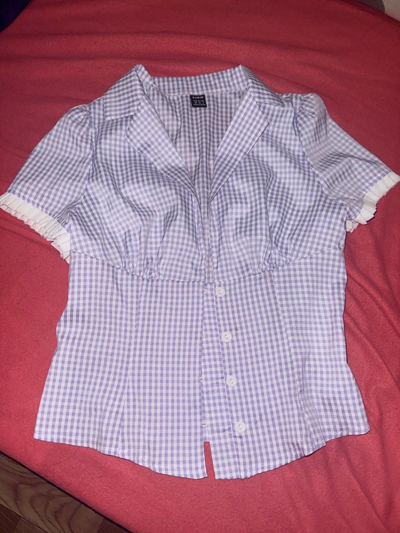 Blouse from she in (Category: Blouses) located in Cavite. Submitted by teeeeyaaa (Listing ID 1458268497, Image 1). Description: Doesn’t suit me so I’m selling it. Never been used outside cause it doesn’t suit me. NO ISSUES.