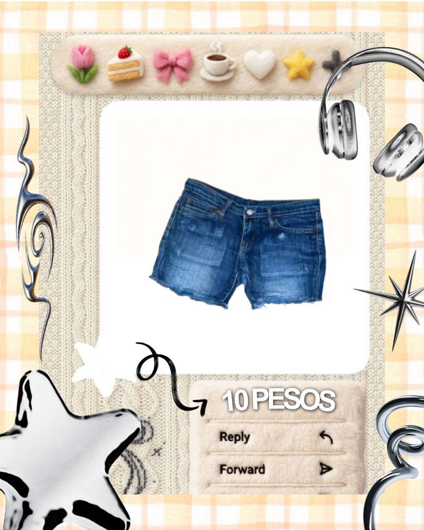 Blue Shorts Denim (Category: Jeans) located in Pasig City. Submitted by damadenoche_ (Listing ID 1458220211, Image 1). Description: No issues, need to declutter. 10 each, 30 take all..