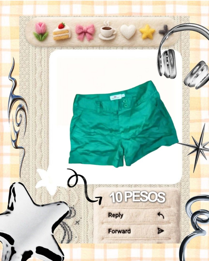 Blue Shorts Denim (Category: Jeans) located in Pasig City. Submitted by damadenoche_ (Listing ID 1458220211, Image 2). Description: No issues, need to declutter. 10 each, 30 take all..