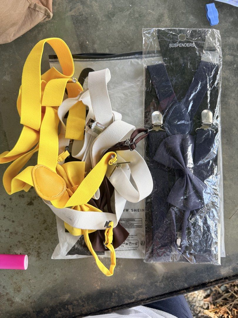 Bowtie and suspender set for adult (Category: Ties) located in San Luis. Submitted by misskclothing (Listing ID 1458112281, Image 1). Description: .