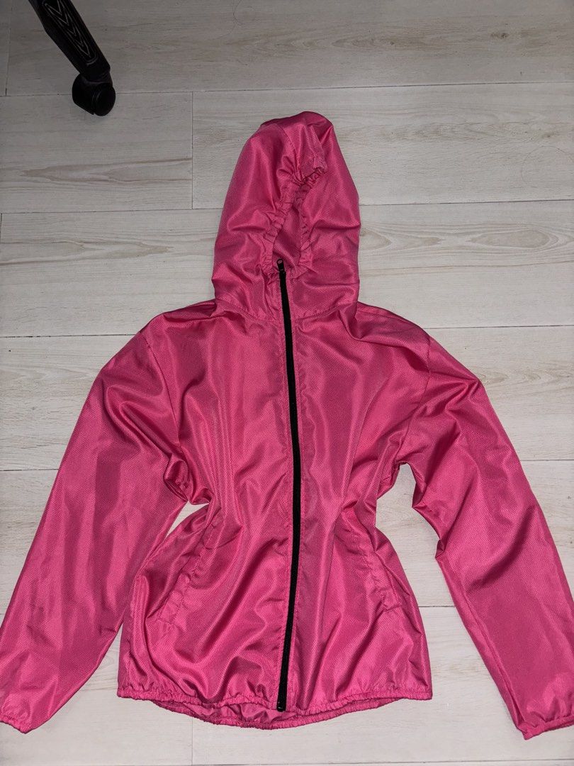 Bright Pink Windbreaker (Category: Activewear) located in Cavite. Submitted by bbbb444 (Listing ID 1458161258, Image 2). Description: - fits S-L - unbranded, bought from Robinsons dept store - used once for an 80s themed party .