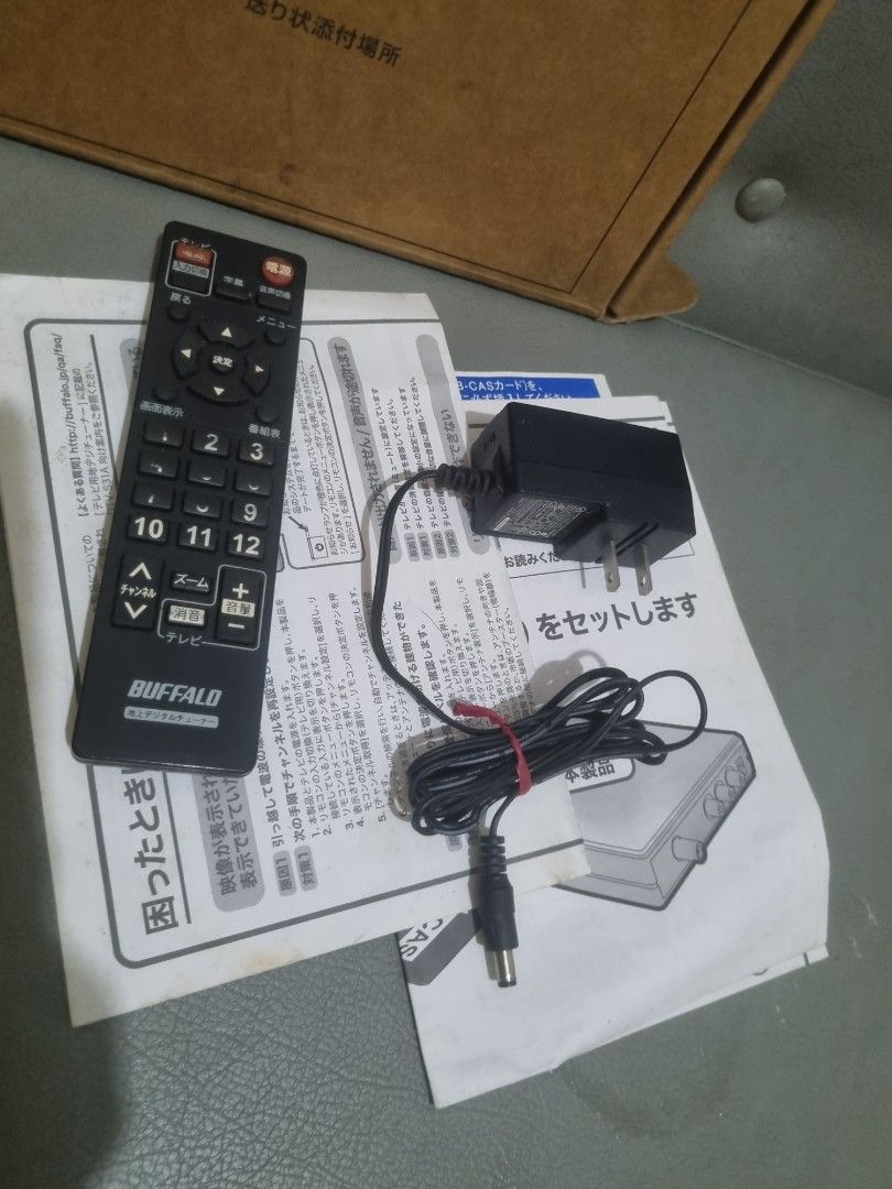 Buffalo digital tuner (Category: TV Parts & Accessories) located in Silang. Submitted by samflores2k4t7 (Listing ID 1458118647, Image 3). Description: for sale Buffalo digital tuner with remote and adaptor no av cable tested with power selling as is.