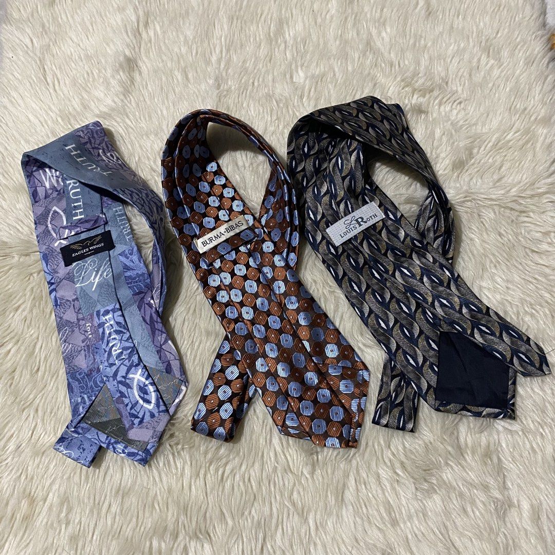 Bundle 50 (Category: Ties) located in Caloocan City. Submitted by discusonlineshop (Listing ID 1458096943, Image 2). Description: 3 for 100.