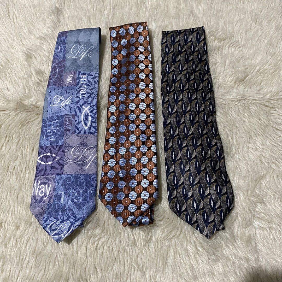 Bundle 50 (Category: Ties) located in Caloocan City. Submitted by discusonlineshop (Listing ID 1458096943, Image 1). Description: 3 for 100.