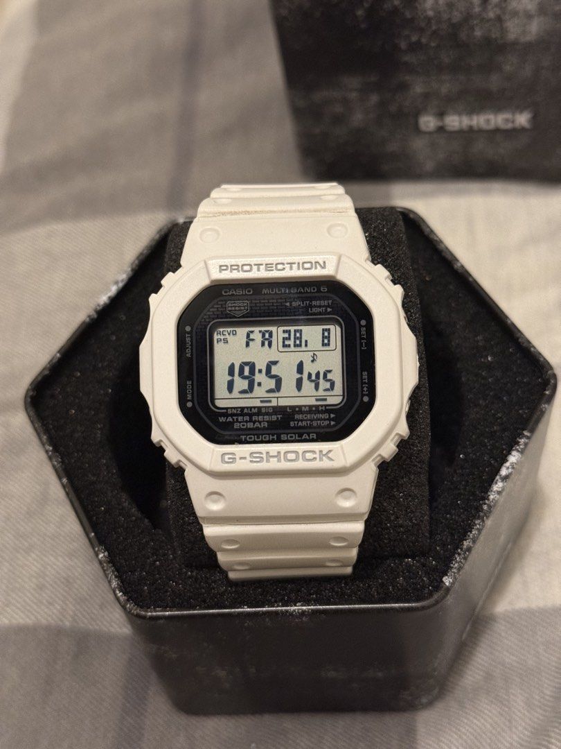 Casio G-Shock GW5000HS-7 (Category: Luxury Watches) located in Manila. Submitted by kuyamene (Listing ID 1458207820, Image 1). Description: Like new condition Complete packaging Made in Japan Tough Solar and Multiband 6 Screwdown caseback Includes papers and warranty San Juan City location.