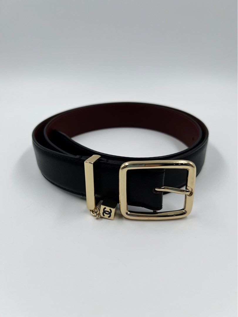 ⚜️Chanel x Blazy Black Belt (Category: Luxury Accessories) located in Makati City. Submitted by 90sangel (Listing ID 1458281480, Image 1). Description: .