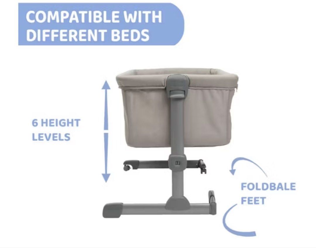 Chicco Bed Side Crib (Category: Cots & Cribs) located in Muntinlupa City. Submitted by cristammy (Listing ID 1458197051, Image 2). Description: Will include 4 bottles of Cetaphil Baby Lotion (pump) for free. Used only once. SRP: 9,300 pesos Last price 4,000.