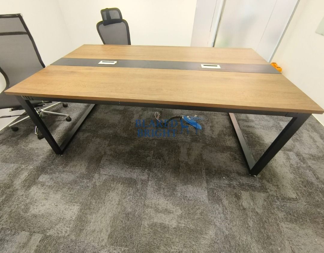 Conference Table - Office Furniture | Blared (Category: Office Furniture & Fixtures) located in Taytay. Submitted by jane_blared (Listing ID 1458159835, Image 2). Description: All products are brand new Big discounts for bulk orders Leadtime: 7-10 days Customize color and size Free ocular visit Free delivery within Metro Manila Free installation within Metro Manila (with minimum order required) We also customize furniture, partitions, accordion w