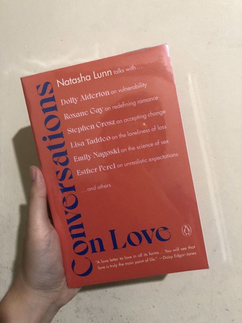 Conversations on Love by Natasha Lunn (Category: Storybooks) located in Marikina City. Submitted by akaashieri (Listing ID 1458187690, Image 1). Description: Still sealed! .
