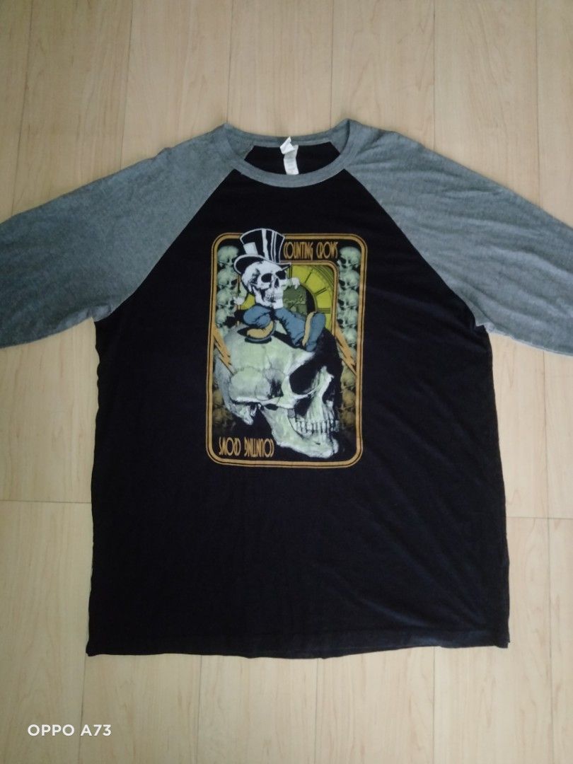Counting Crows sleeve shirt (Category: Tshirts & Polo Shirts ) located in Davao. Submitted by olkindsofstuff.ph (Listing ID 1458118524, Image 1). Description: Band shirt sleeve counting crows Size xl fit to large dimes 22"width x 28"length P300 add sf Dm if interested 📩📩📩 first to pay basis gcash payment via flash express/j&t ✈️✈️✈️ Davao City location .