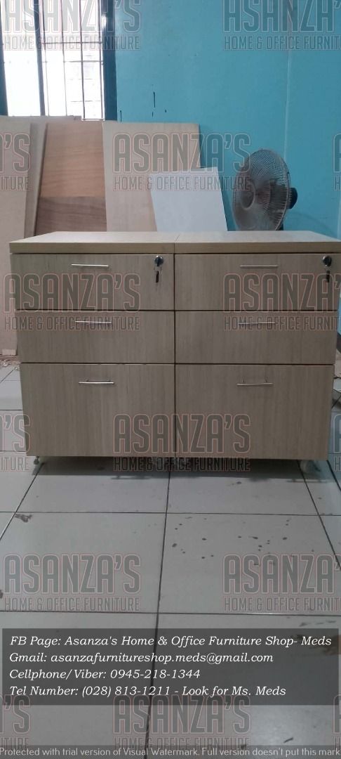 CUSTOMIZED WOODEN MOBILE PEDESTAL CABINET (Category: Other Home Furniture) located in Quezon City. Submitted by asanzameds.1995 (Listing ID 1458176222, Image 2). Description: ASANZA'S HOME & OFFICE FURNITURE SHOP 🛒 🛠️🛠️𝑶𝒖𝒓 𝑺𝒆𝒓𝒗𝒊𝒄𝒆𝒔🛠️🛠️ 🔥𝑭𝒓𝒆𝒆 𝑰𝒏𝒔𝒕𝒂𝒍𝒍𝒂𝒕𝒊𝒐𝒏 🔥𝑭𝒂𝒔𝒕 𝑷𝒓𝒐𝒅𝒖𝒄𝒕𝒊𝒐𝒏 𝒂𝒏𝒅 𝒔𝒉𝒐𝒓𝒕 𝒍𝒆𝒂𝒅 𝒕𝒊𝒎𝒆 𝒕𝒐 𝒓𝒆𝒂𝒄𝒉 𝒚𝒐𝒖𝒓 𝒕𝒂𝒓𝒈𝒆𝒕 𝒔𝒄𝒉𝒆𝒅𝒖𝒍𝒆. 🚚🚛Delivery type : Lalamove ,Grab , C