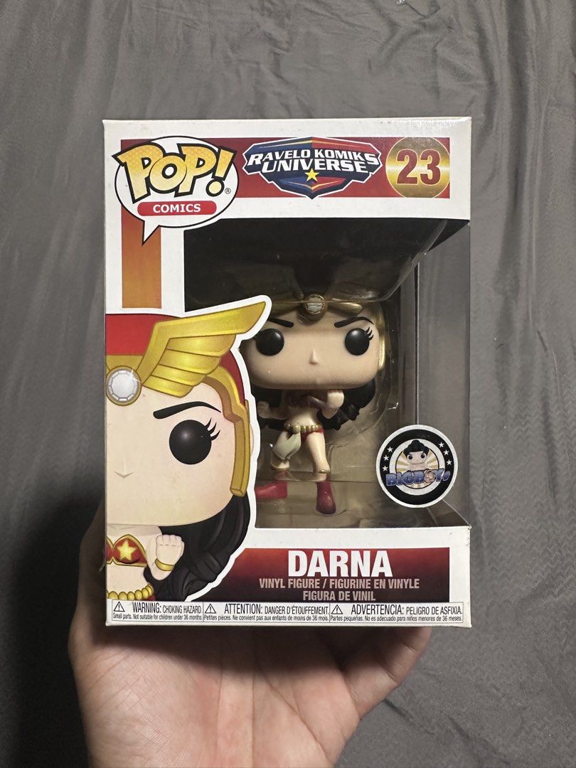 DARNA funko pop (Category: Designer & Blind Box Toys) located in Manila. Submitted by eestuophedhuoahko (Listing ID 1458255258, Image 1). Description: Unused still in box Decluttering Free shipping.